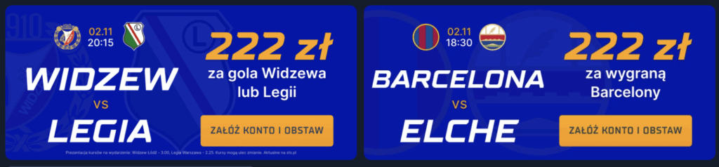 Promocje dla klientów w STS