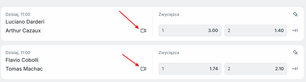 Transmisje w Superbet