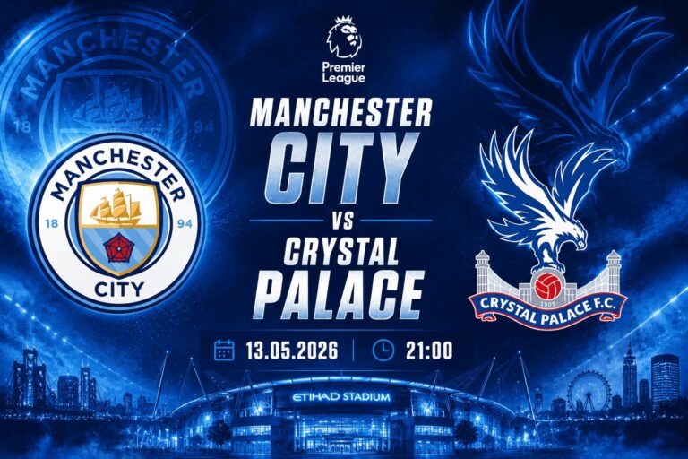 Manchester City - Crystal Palace typy