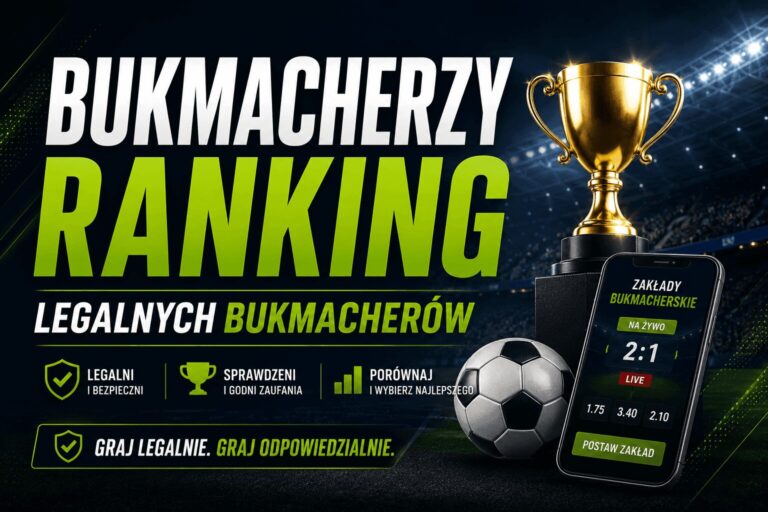 bukmacherzy - ranking legalnych bukmacherów