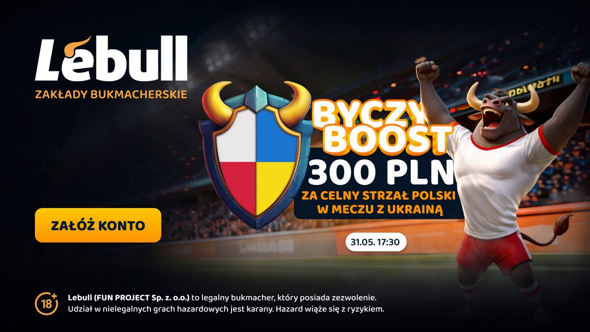 Byczy boost – 300 PLN za celny strzał Polski z Ukrainą!