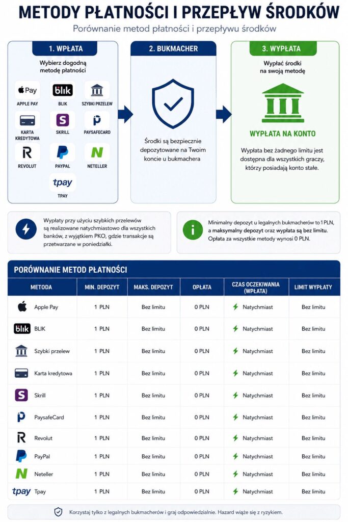 depozyty i wypłaty - infografika