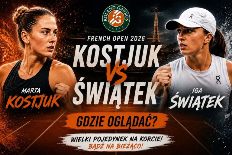 kostjuk świątek gdzie oglądać