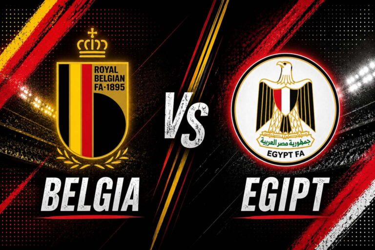 Belgia Egipt typy