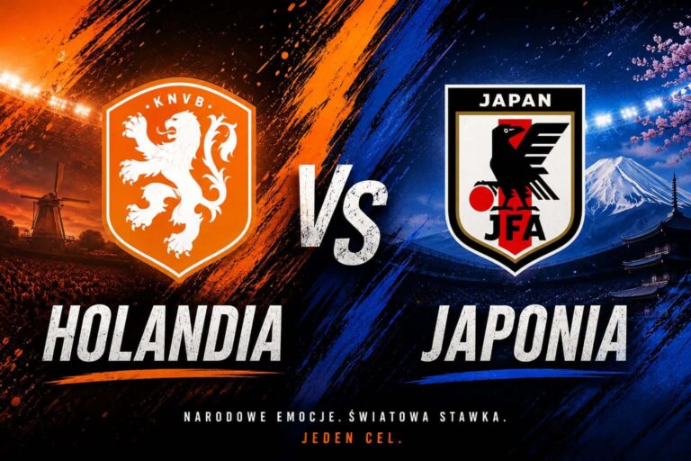 Holandia - Japonia typy