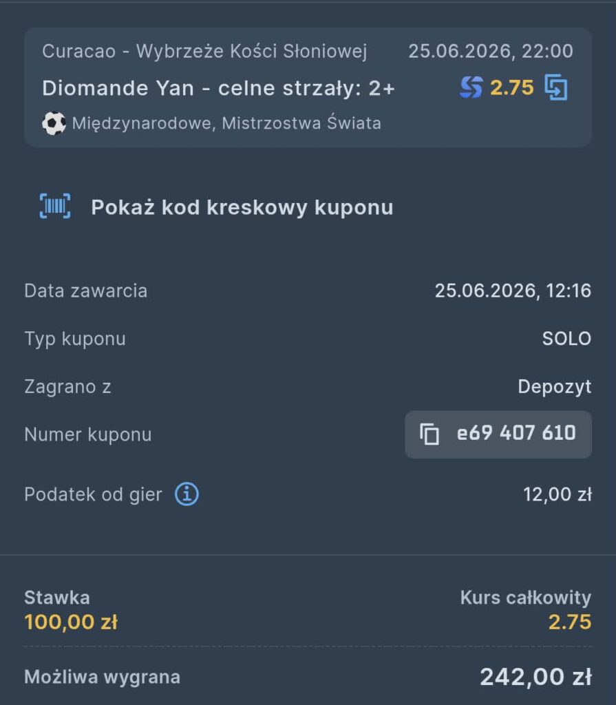 Kupon STS 26.06.