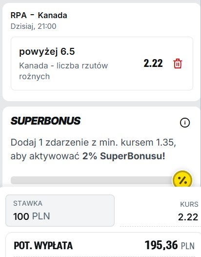 Kupon Superbet 28.06.
