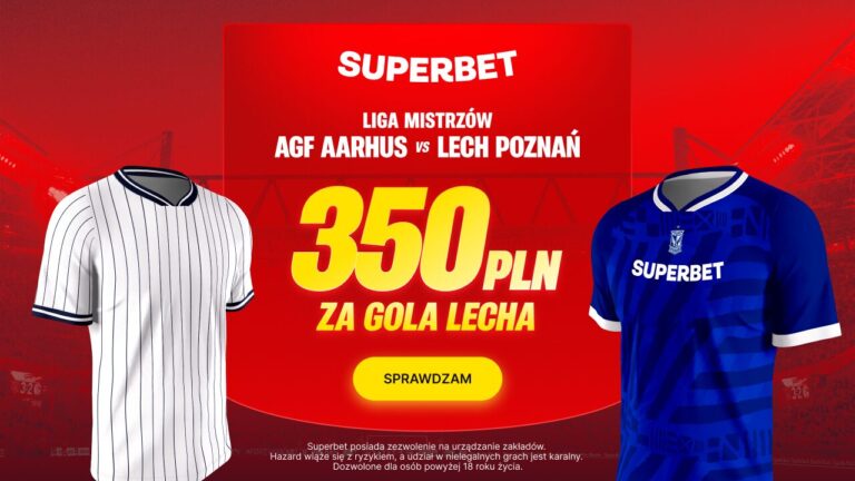 Aarhus Lech Promocja Superbet
