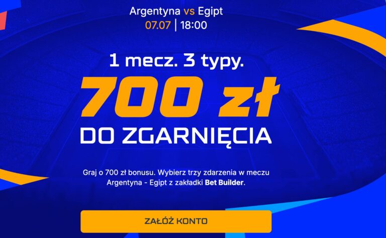 Argentyna - Egipt bet builder STS