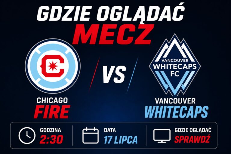 Chicago - Vancouver gdzie oglądać