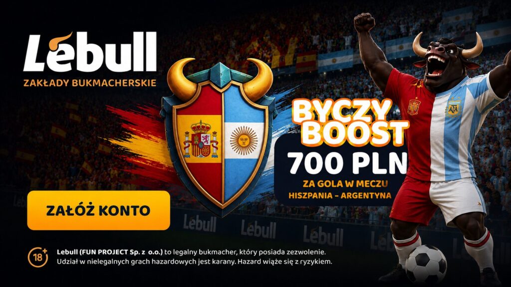 Hiszpania Argentyna promocja lebull