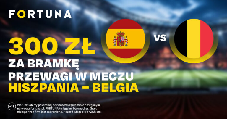 Hiszpania Belgia Fortuna 300