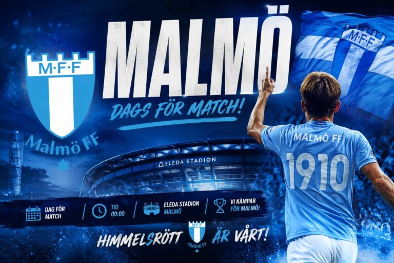 Grafika meczowa Malmo