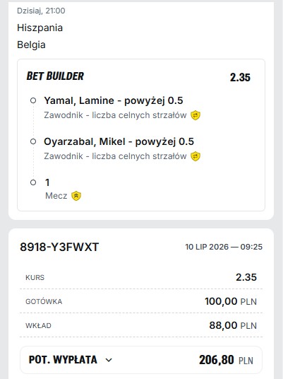 Kupon Superbet 10.07. MS