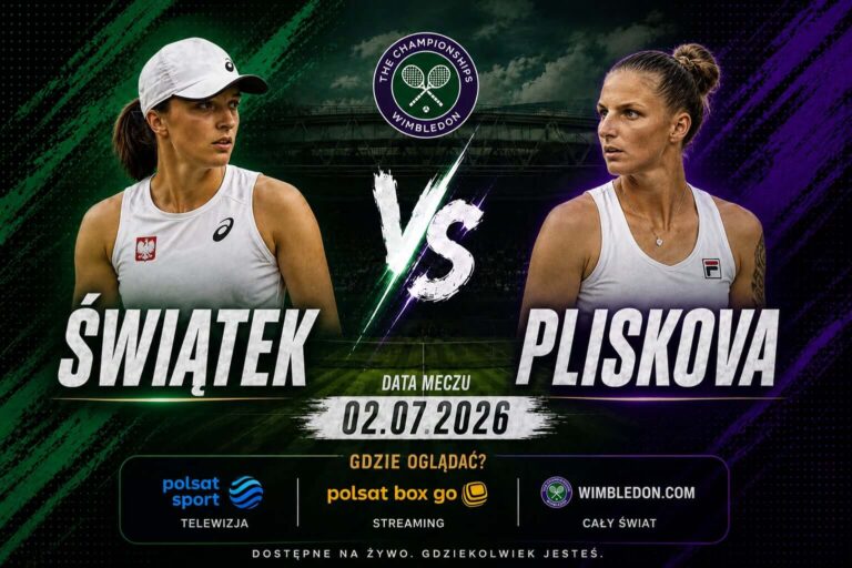 Świątek Pliskova gdzie oglądać