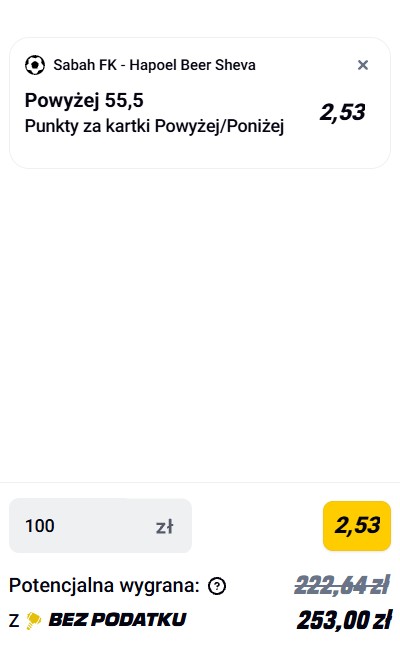 Kupon LM Betclic 25.08.