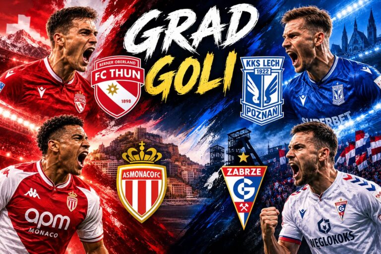 Lech i Gornik grafika meczowa
