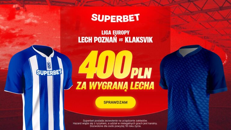 Lech Klaksvik promocja Superbet