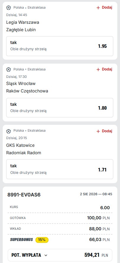 BTTS Superbet