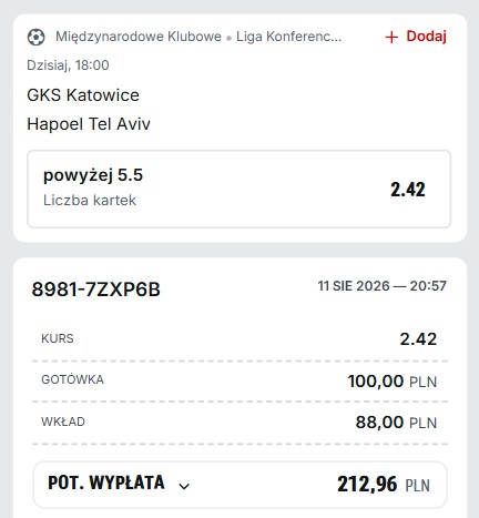 Katowice Superbet kupon