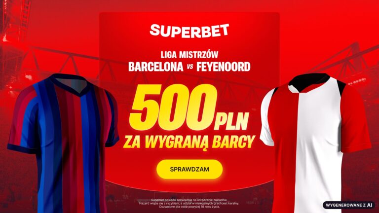 Barcelona Feyenoord promocja Superbet
