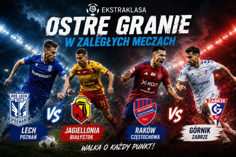 Grafika na mecze Ekstraklasy