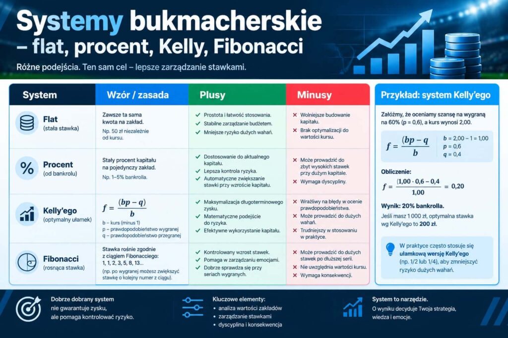 Funkcjonowanie systemów bukmacherskich