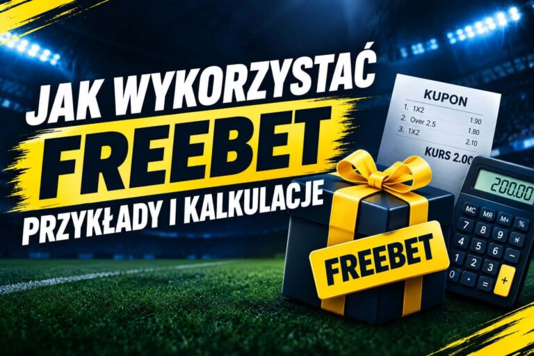 Jak wykorzystać freebet - przykłady i kalkulacje