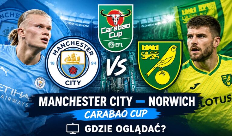 Manchester City Norwich gdzie oglądać