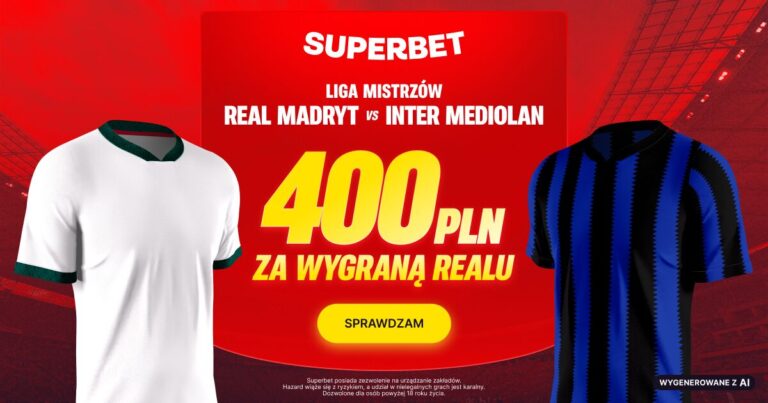 Real Inter promocja Superbet