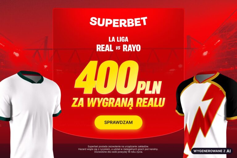 Real Rayo promocja Superbet