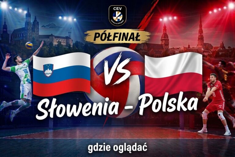 Słowenia Polska mistrzostwa Europy siatkarzy 2026 gdzie oglądać
