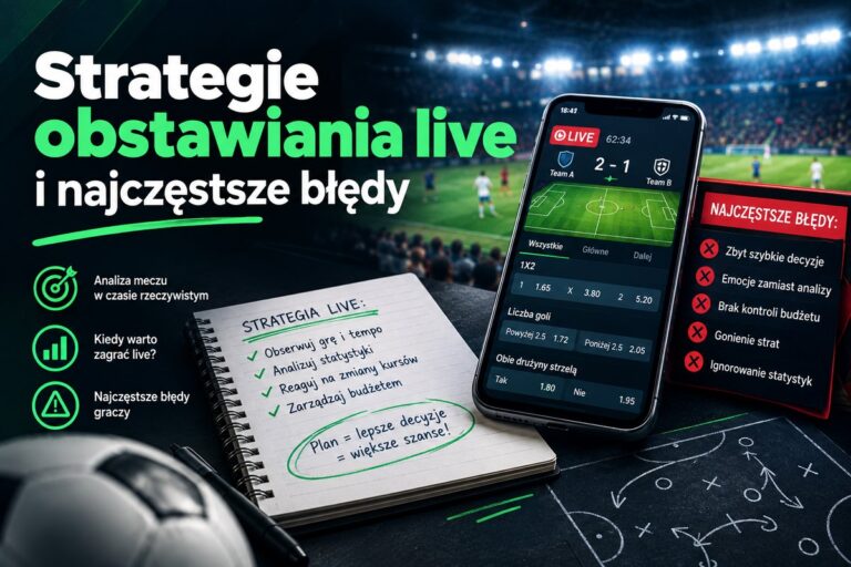 Strategie obstawiania live