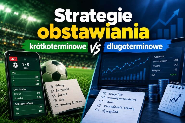 Strategie obstawiania zakładów bukmacherskich