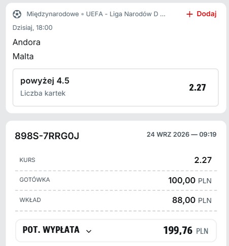 Kupon Superbet 24.09.