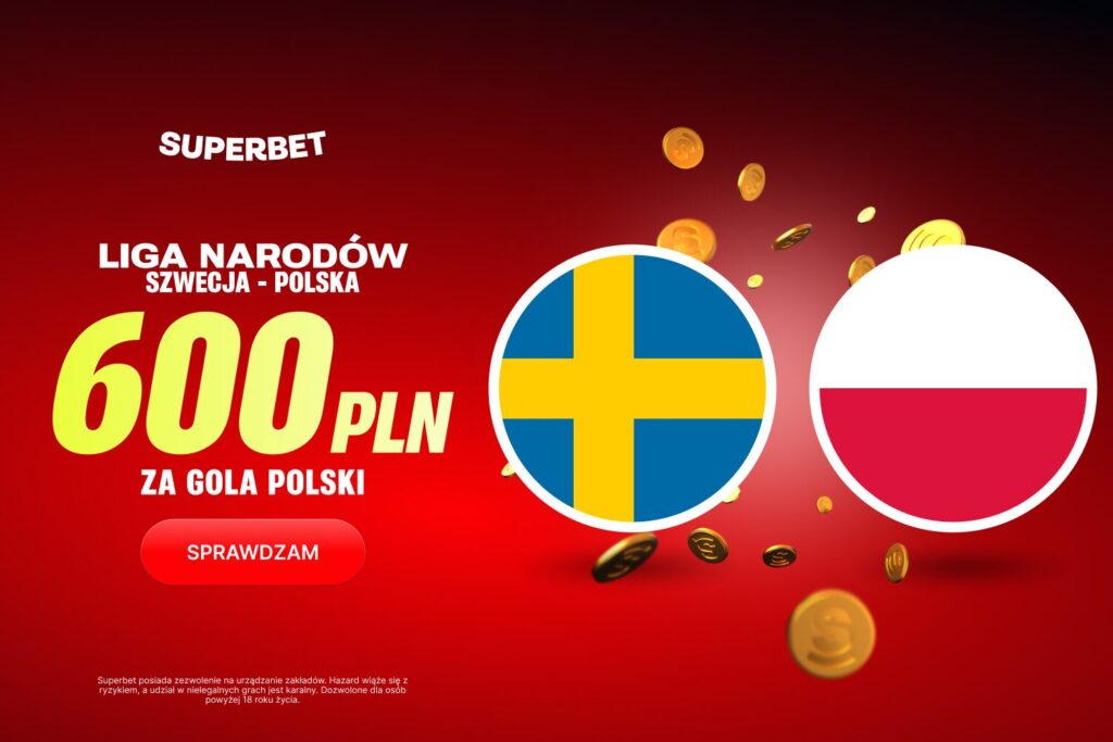 Szwecja - Polska promocja Superbet
