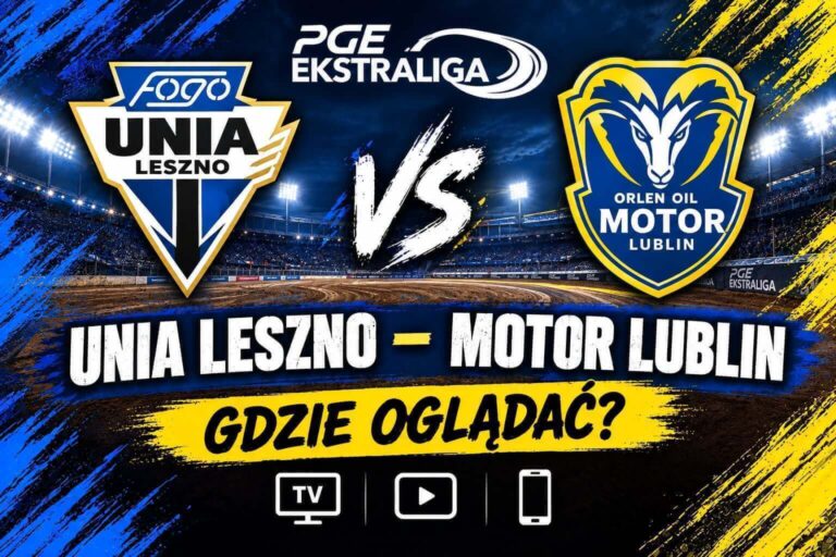 Unia Leszno - Motor Lublin gdzie oglądać