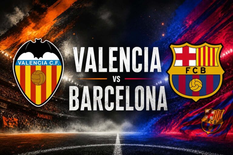 Valencia Barcelona typy