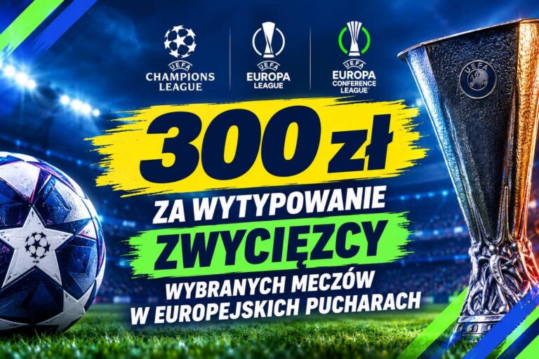 300 zł zwycięzca w pucharach - STS