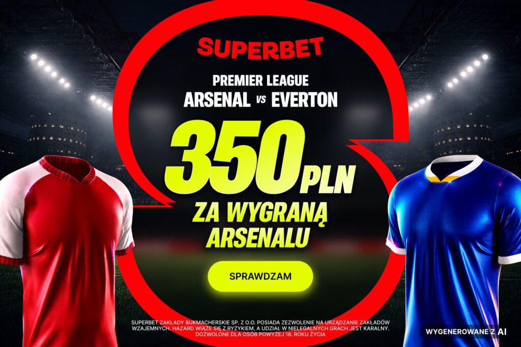 Arsenal Everton promocja Superbet
