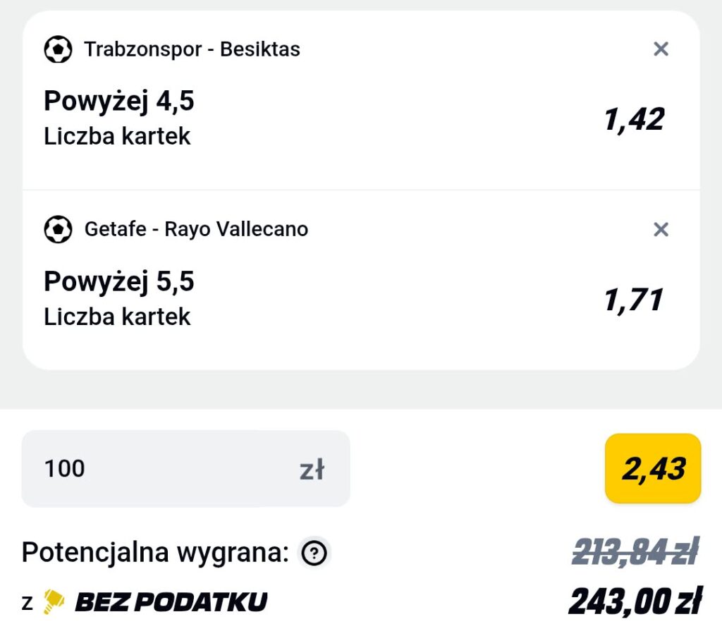 Kupon Betclic 19.10.