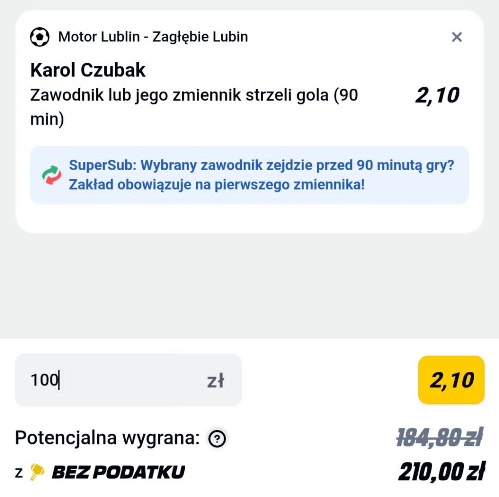 Betclic Karol Czubak