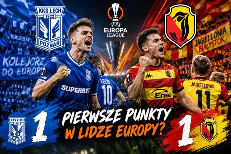 Grafika Lech i Jagiellonia