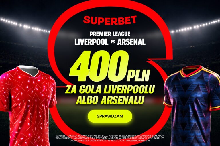 Liverpool Arsenal promocja Superbet