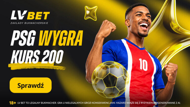 PSG promocja na mecz z Le Mans od LVBET