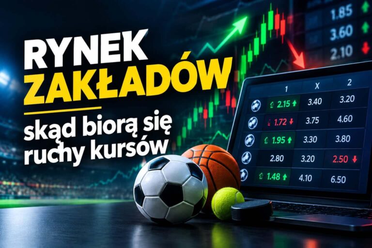 Rynek zakładów - skąd biorą się ruchy kursów?