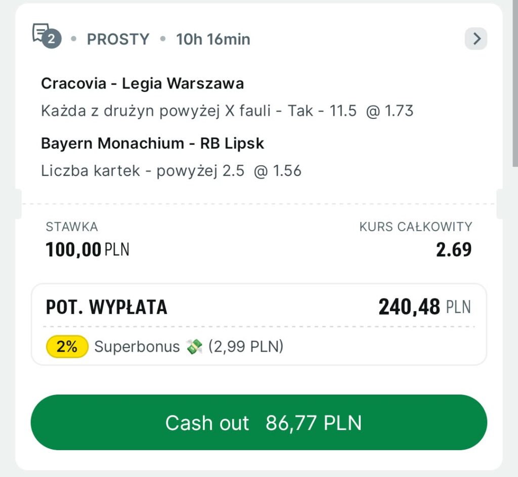 Kupon Superbet 17.10.